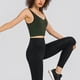 thumbnail image 3 of Chaleco de yoga verde, sujetador deportivo, ropa interior de yoga a prueba de golpes, top de fitness con espalda en forma de U Zhivalor BST3028421-1, 3 of 6