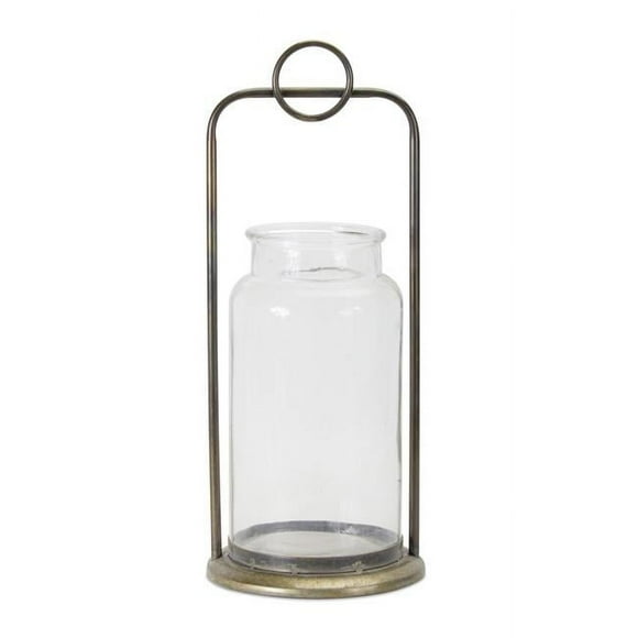 Melrose International 78011 Iron Candle Holder - Set of 2