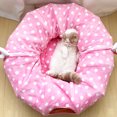 thumbnail image 4 of Cama De Túnel Para Gatos Con Alfombrilla Suave Juguetes De Túnel Para Gatos Con Bola Divertida De Mirilla Para Gatitos De Mascotas De Interior Speravity PT001583-02, 4 of 7