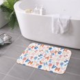 thumbnail image 7 of Non Slip Door Mat, Scandinavian Alphabet Fast Drying Bath Tub Mats, Absorbent Bathroom Rugs Entrance Welcome Mat, Bath MatS for Tub, Floor, Home, Kitchen, Hotel,16x24in, 7 of 7