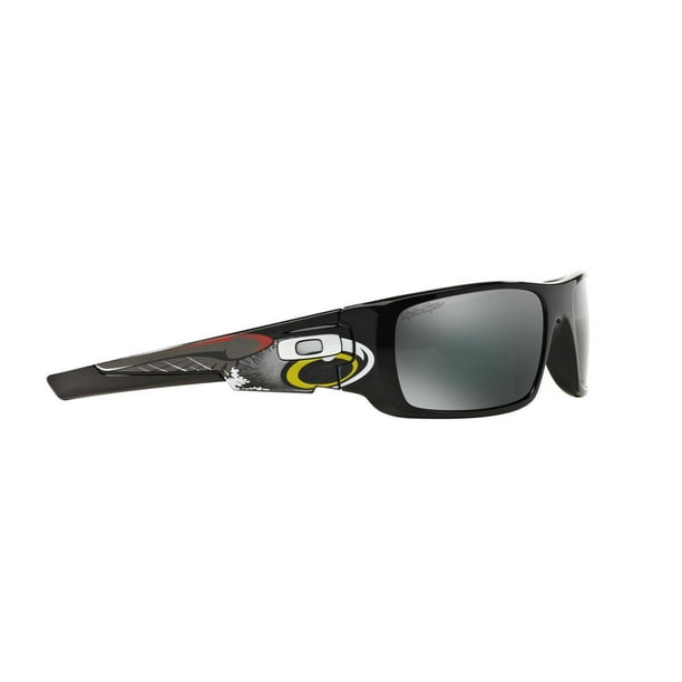 Lentes Oakley Crankshaft Polished Black / Black Iridium Troy Lee
