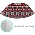thumbnail image 3 of GZHJMY Christmas Buffalo Plaid Deer Throw Pillow Cases Pillow Covers 1 Pack Cushion Cases with Zipper for Sofa Couch Bedroom Christmas Winter Holiday 18x18 Inch Home Decor, 3 of 6