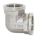 thumbnail image 2 of Conector de Acoplamiento de Codo Hembra a Hembra, Rosca de 6x1/2 Pulgadas, Adaptador de Montaje de Acero Inoxidable 304 6 piezas, 2 of 8