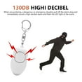 thumbnail image 2 of EIMELI 3Pcs Rechargeable Self Defense Keychain Alarm – 140 dB Loud Emergency Personal Siren with LED Light – SOS Safety Alert Device Key Chain for Women, Kids, Elderly, 2 of 7