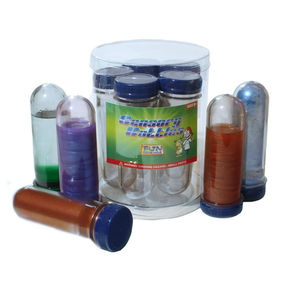Fun Science Jumbo Sensory Bottles, 5-pack