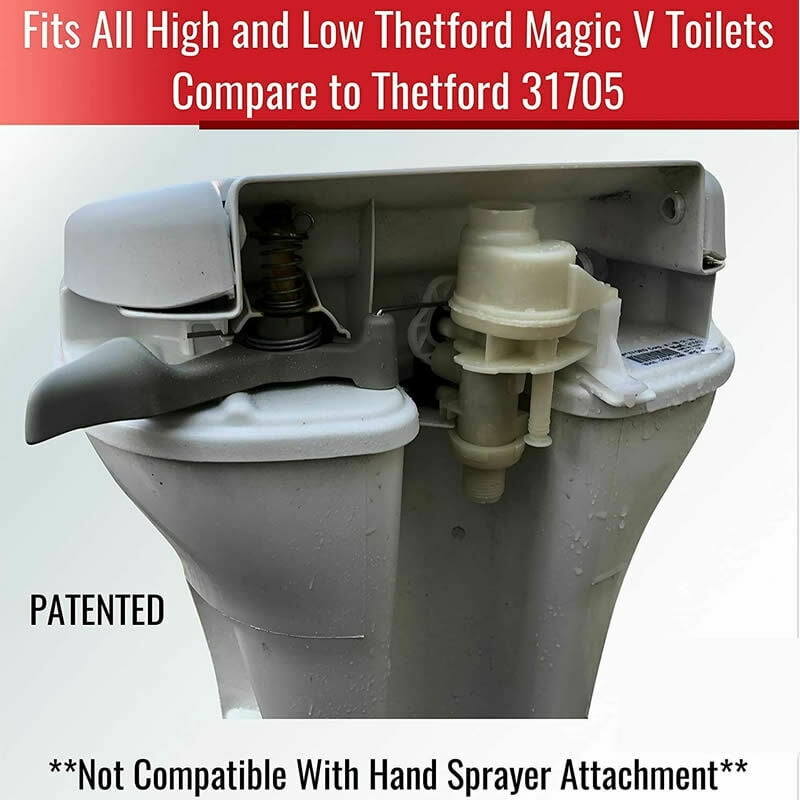 31705 Toilet Water Valve Kit for Thetford Aqua Magic V Toilet Water