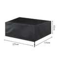 thumbnail image 3 of Funda para mesa de billar de 7/8/9 pies, cubierta para muebles contra la lluvia, protección UV, cubierta plateada para mesa de billar, funda impermeable para mesa de billar, mesa de billar de snooker, 3 of 5