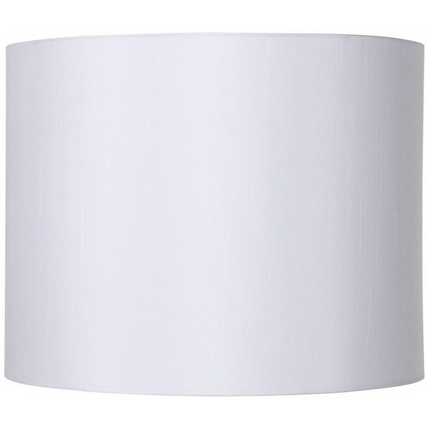 Bwood Clic White Drum Lamp Shade Modern Hardback Harp Drum Lamp Shade Modern Hardback Harp