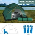 thumbnail image 4 of Pop Up Tents for Camping, 2-3 Person Camping Tent 60s Automatic Easy Setup Dome Tent, Waterproof Family Camping Tents, Lightweight Tents for Camping Hiking Backpacking Fishing Hunting, 4 of 7