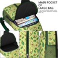 thumbnail image 3 of Crossbody Sling Backpack for Women Men Fruit Avocado Leaves Pattern Shoulder Sling Crossbody Casual Chest Bag for Travel Sports Running Hiking, 3 of 5