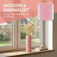 thumbnail image 5 of Unique Bargains Acrylic Cylinder Tall Vase Bud Vase Pink 2.8"L x 2.8"W x 7.9"H, 5 of 5
