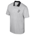thumbnail image 2 of Men's Colosseum White/Black Providence Friars Print Stripe Polo, 2 of 3