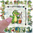thumbnail image 3 of Cute Crocodile Stationery Stickers Animal DIY Stickers Teacher Reward Stickers for Laptop Suitcase Phone, 3 of 9