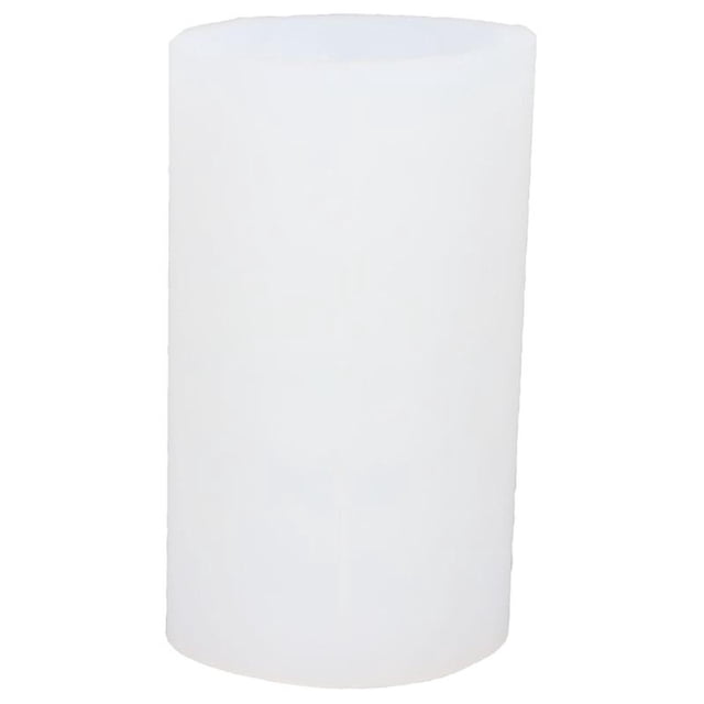 1 molde de vela de silicona blanca.