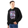 thumbnail image 3 of The Smurfs Cool Kanji DJ Comic Panels Sweatshirt for Men or Women Brisco Brands L, 3 of 6