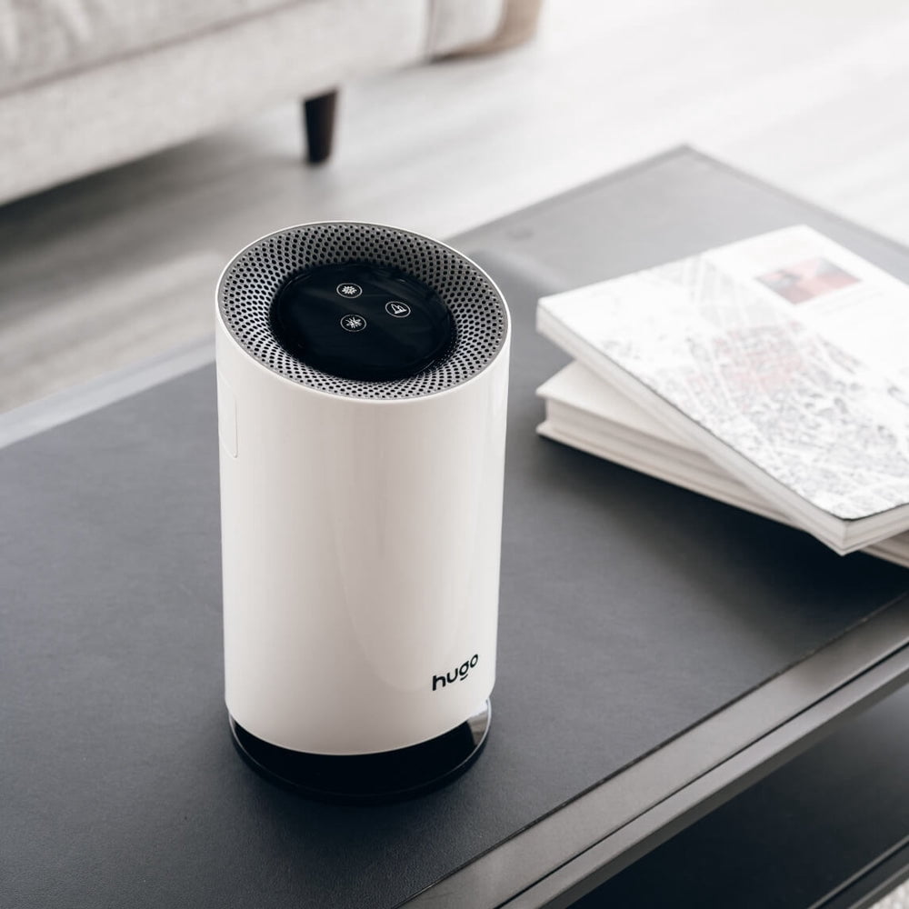HUGO 3-in-1 Air Purifier Covers 650 SQ FT - White