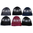 thumbnail image 6 of Yacht & Smith Mens Womens Warm Winter Hats in Assorted Colors, Mens Womens Unisex (Assorted Stripes), 6 of 9