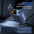 thumbnail image 2 of Cargador de coche CODEYO retráctil USB C 65W PD con luz RGB, 2 of 7
