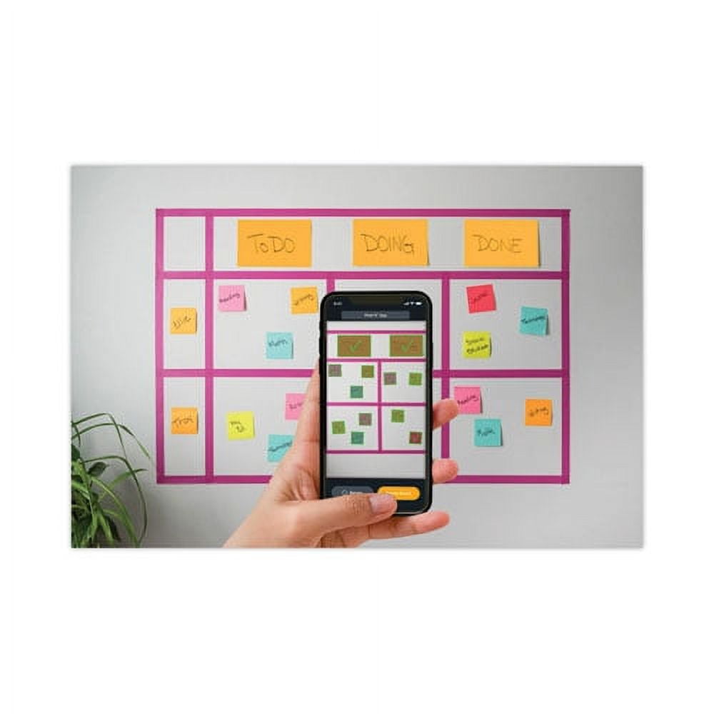 Meeting Notes in Energy Boost Collection Colors, 8" x 6", 45 Sheets/Pad, 4 Pads/Pack | Bundle of 10 Packs