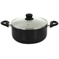 thumbnail image 5 of Gibson Home Gazebo Ceramic Nonstick Aluminum 11 Piece Cookware Set in Black, 5 of 5