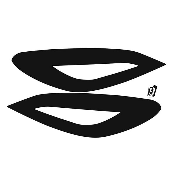 Subject 9 - Fits: Mercedes CLS 350 400 500 63 Pre-Cut Vinyl Overlay Tint Taillight Covers with Cutout (2011 2012 2013 2014 2015 2016 2017 2018) DARK