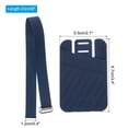thumbnail image 2 of Uxcell Phone Grip Strap Wrist Strap Silicone Elastic Cord with Card Holder for Phone Case Midnight Blue 1Pcs, 2 of 5