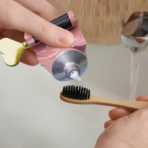 Musatteng Key Tooth Paste Squeezer | Stainless Steel Toothpaste Roller Squeezer Roller Tube Wringer Metal Tube Squeezer Key For Toothpaste Paint Cosmetic & Hair Dye 1pc 5 Point Screwdriver Screwdriver