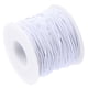 thumbnail image 4 of 2 rollos de 50 m y 1 mm de hilo elástico con núcleo para hacer pulseras, cuentas hechas a mano, cordón elástico resistente para hacer joyas y pulseras (blanco), 4 of 6