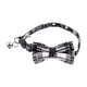 thumbnail image 2 of Collar de Bola Negro con Lazos para Perros Pequeños y Medianos | Decoración Navideña de Invierno | Tela Suave | Tamaño: 25-32 Cm | Regalo Ideal para Amantes de Las Mascotas | 1 Collar Festivo, 2 of 6