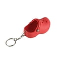thumbnail image 2 of rygai Mini Keychain Wear-resistant High Simulation Shoe Shape Three-dimensional No Odor Decorate Colorfast Mini Slipper Shoes Keychain Backpack Gift,Red, 2 of 8