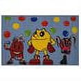 thumbnail image 2 of Pac-Man Nylon 39"x58" Pac & Friends Area Rug in Multi-Color, 2 of 2