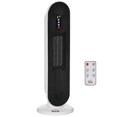 thumbnail image 1 of HOMCOM PTC Ceramic Portable Oscillating Tower Space Heater 1500W/1000W, 1 of 10