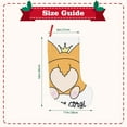 thumbnail image 3 of Picia Prince Corgi Dog for 18in Christmas Stockings, Xmas Stocking for Kids, Holiday and Family Stocking for Fireplace or Party Decoration, 3 of 8