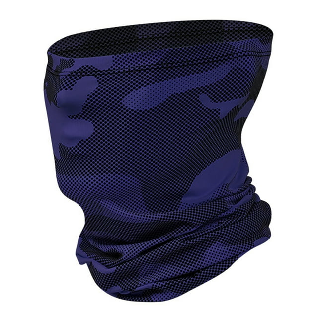 Ice Silk Tube Sunscreen Neck Gaiter Headwear Sports Scarf Bandana Balaclava Headband for Women Men