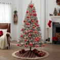 thumbnail image 3 of Bolas De Navidad De Plástico Set de 36 adornos navideños de plástico para árbol de Navidad y decoración de fiestas, 18x16x16cm, Rojo Rkxzt, 3 of 8
