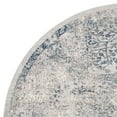 thumbnail image 2 of SAFAVIEH Invista Averill Abstract Vintage Area Rug, Grey/Blue, 6'7" x 6'7" Round, 2 of 4