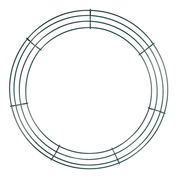4/2/1pcs 48 In Wire Wreath Frame Christmas Metal Round Wreath Form Holiday Wire Ring for Floral Arrangements Craft DIY