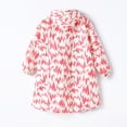 thumbnail image 5 of lnmuld Raincoat for Girls Stylish Girls Raincoat Hooded Outerwear with Pockets for School Outdoor Play and Everyday Adventures Size:7-10 Years, 5 of 9