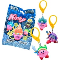 Kirby Glow-in-the-Dark Backpack Bag Charm, Multicolor, 3-in-1 Random Blind Bag