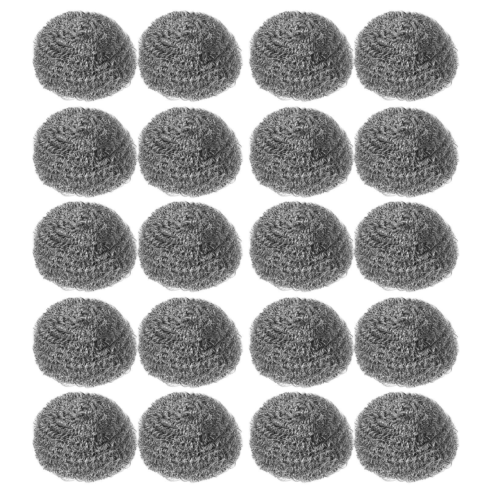 Metal Scouring Pads, Stainless Steel Scourer, Compact For Kitchen