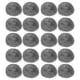 thumbnail image 1 of Estropajo De Acero Inoxidable, 20 Almohadillas De Metal De 3,5 Pulgadas De Grosor, Duraderas, Para Cocina, Baño, Hogar Y Exteriores ANGGREK Otros, 1 of 8