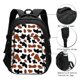 thumbnail image 3 of Balery Brown Black Cow Mochila con carga USB para hombre y mujer - Mochila impermeable y antirrobo para laptop con puerto USB para viajes, trabajo, 3 of 7