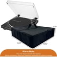 thumbnail image 4 of Housse Anti-Poussière Premium pour Platines Audio-Technica AT-LP60X et AT-LP60XBT, 4 of 6