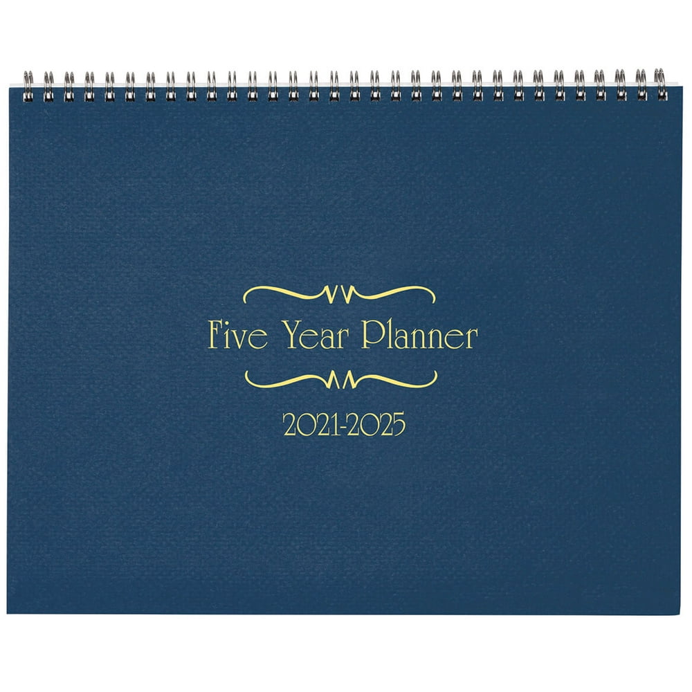 5-year-calendar-diary-2021-2025-blue-walmart-walmart
