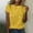 Yellow, variant on Herrnalise Women's Sequin Tops Sparkly Glitter Blouses Sequined Short Sleeve Shirts for Holiday Club Night Gear up for greatness for less