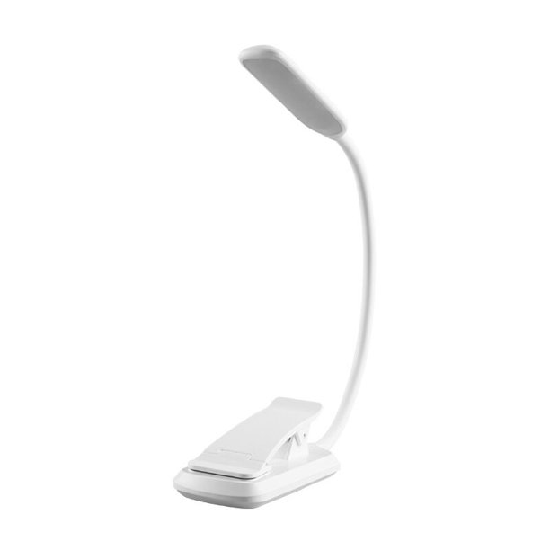 Luz de lectura de 9 LED, lámpara de luz de lectura recargable en 3 modos de brillo (blanco frío/amarillo cálido), luz de lectura de atenuación gradual para libros en la cama, luz de clip de libro para esquí esquí Gafas de esquí