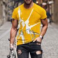 thumbnail image 5 of Birdeem Nouveau T-Shirt de Mode pour Hommes 3D Non Positionné Impression de Bière Manches Courtes Col Rond T-Shirt Décontracté Sport Haut Blouses, 5 of 5
