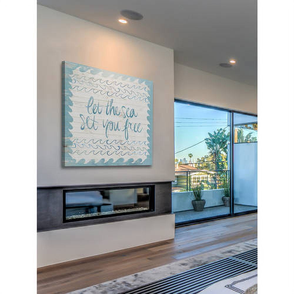 "Sea Set You Free" Painting Print on Wrapped Canvas