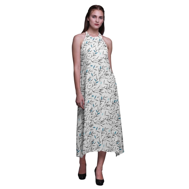 Bimba Quitte Vacances d'Été Partie Licol Cou Beachwear Femmes BacklessDress-XXX-Large