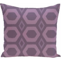 Simply Daisy 16" x 16" Hugs and Kisses Geometric Print Pillow